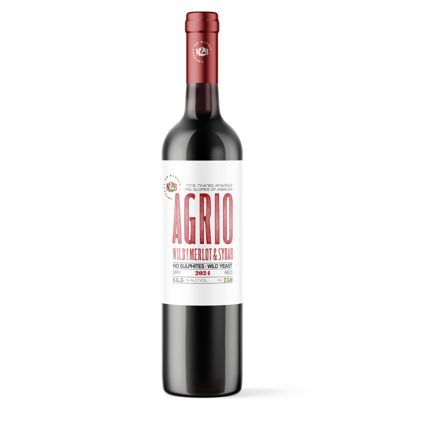 AGRIO | WILD Merlot-Syrah
